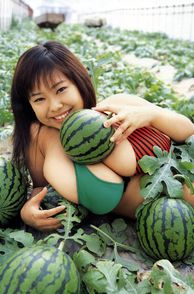 Natural Asian Melons Babe In A Watermelon Patch