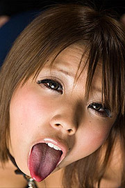 Asian Teen Mouth Open